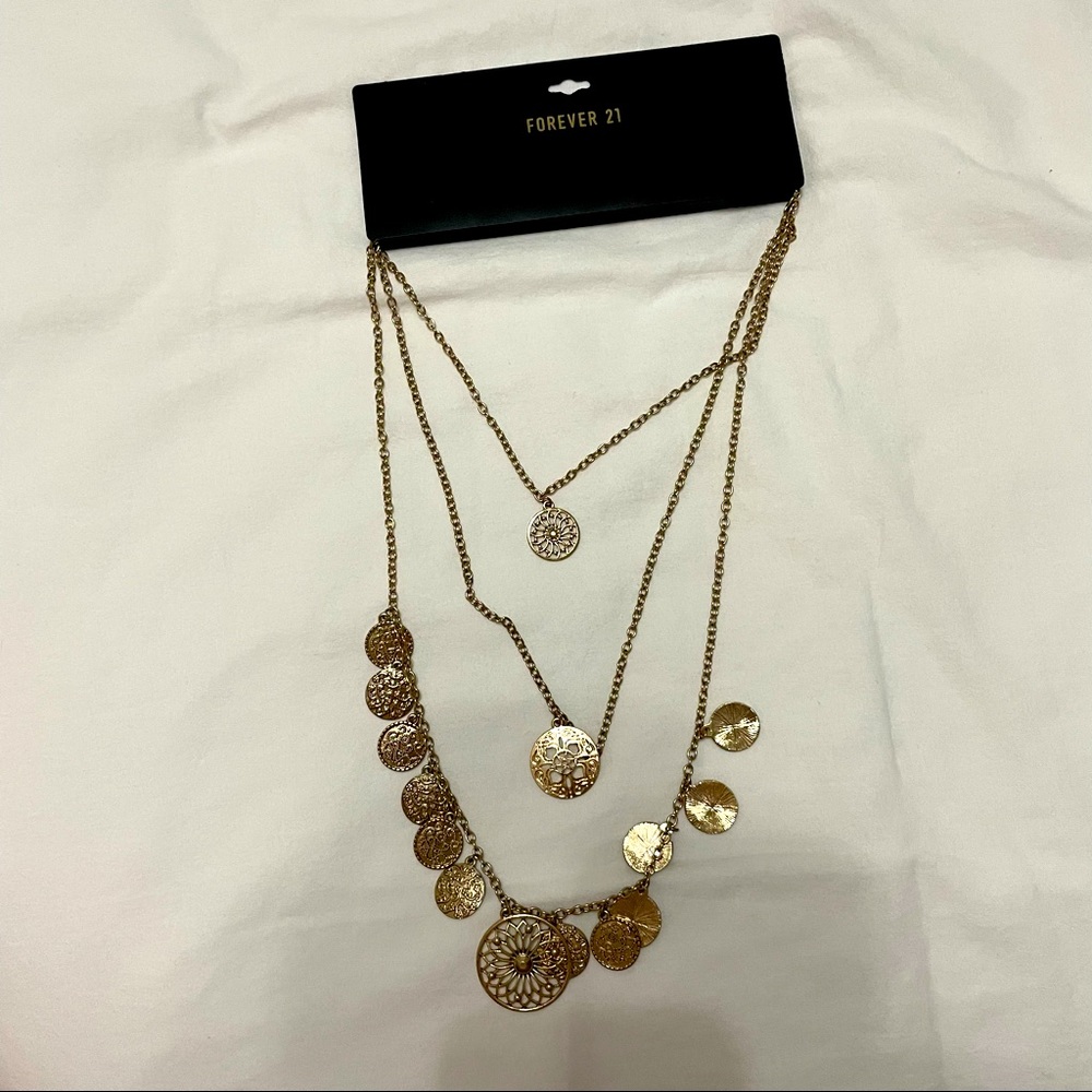 3 layered necklace